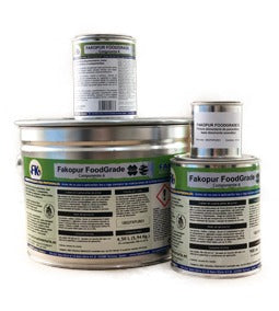 Fakolith FAKOPUR FoodGrade BioHybrid — bio-based 2K epoxy, can shot (coming soon)